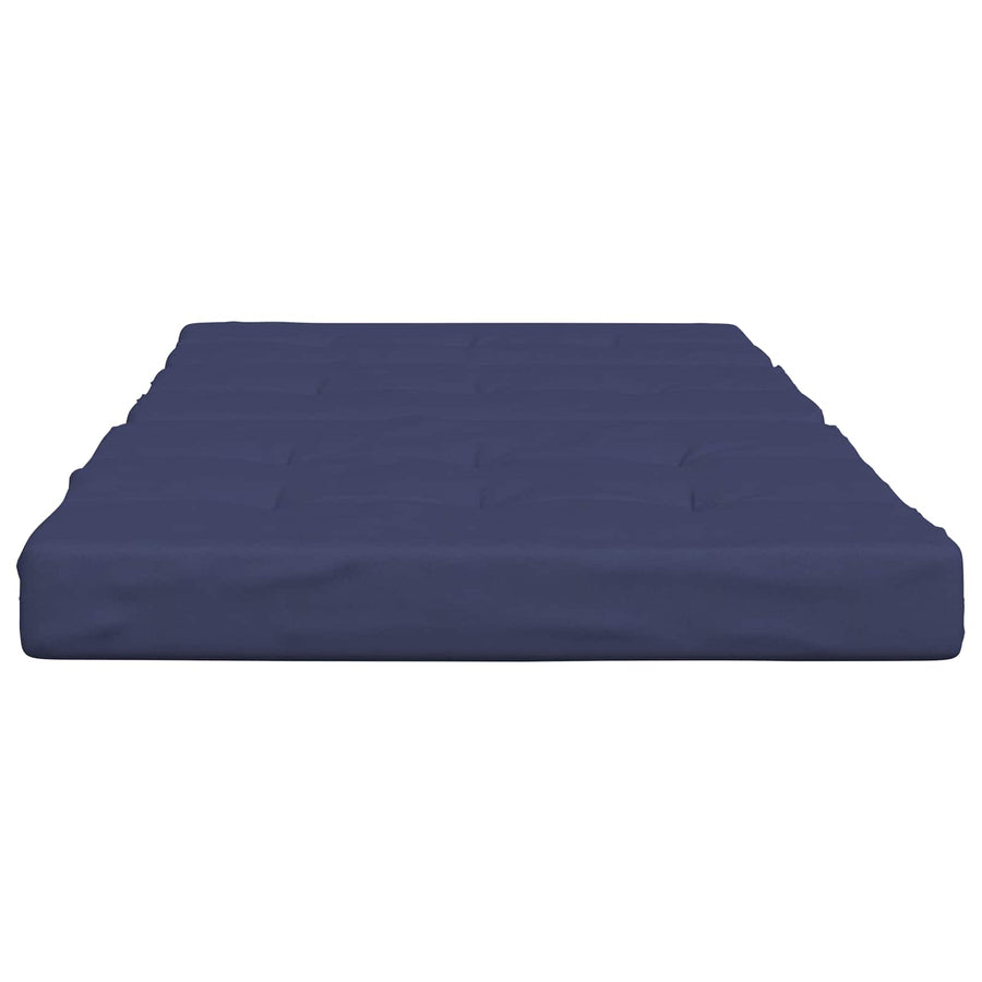 Buiten Kussen 2 pcs Marineblauw 180 x 55 x 7 cm Stof