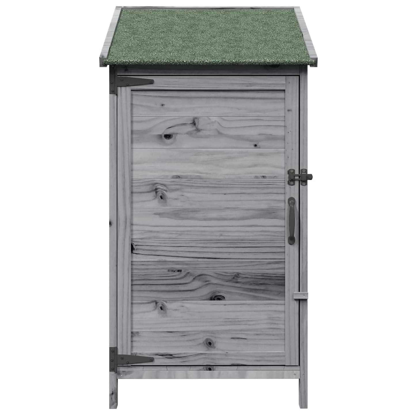 Tuinschuur Grijs 59 x 56 x 113,5 cm Bewerkt hout