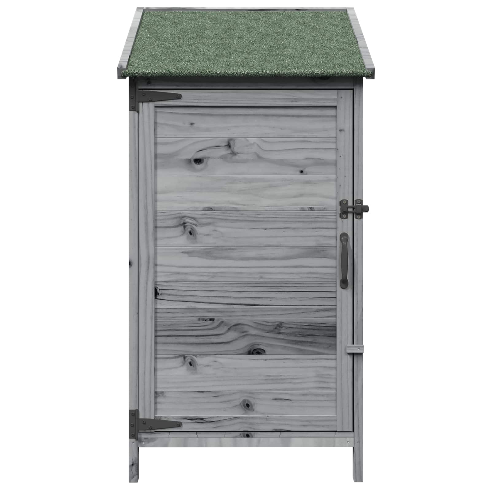 Tuinschuur Grijs 59 x 56 x 113,5 cm Bewerkt hout