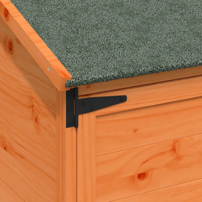 Tuinschuur Bruin 59 x 56 x 113,5 cm Bewerkt hout