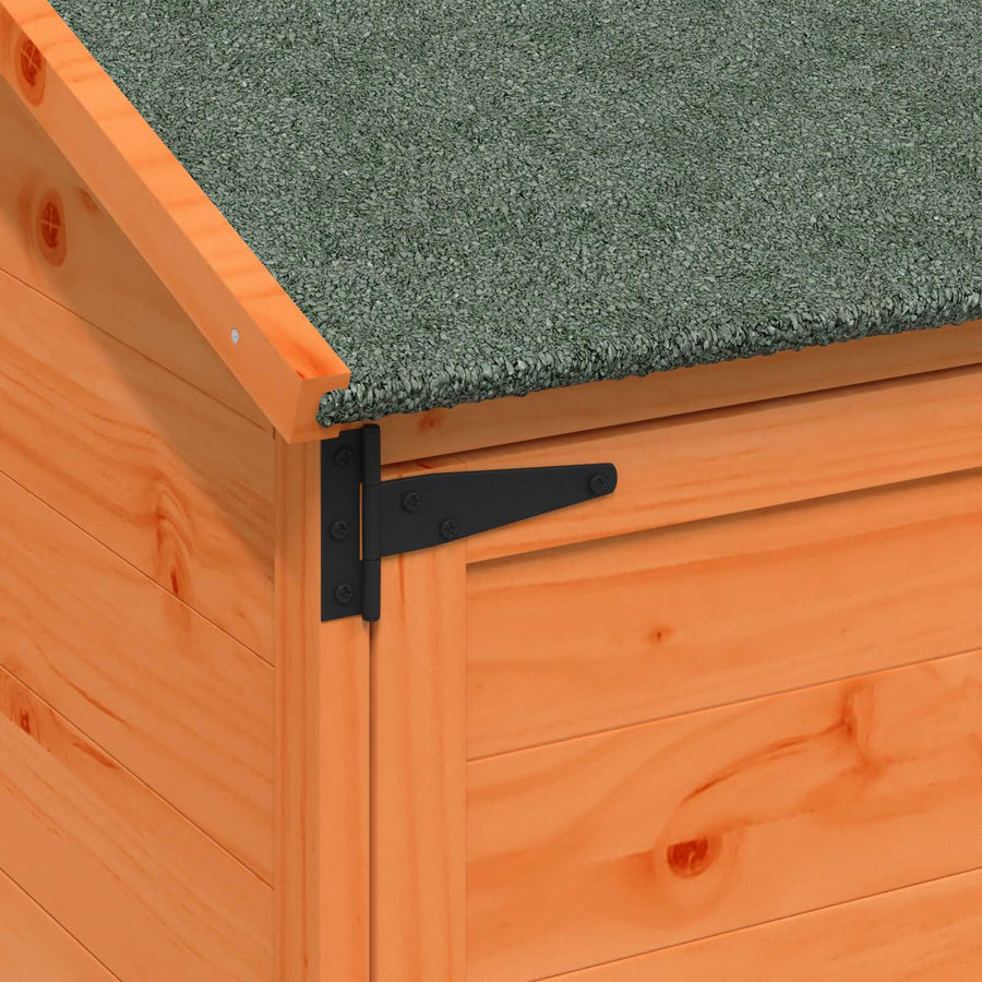 Tuinschuur Bruin 59 x 56 x 113,5 cm Bewerkt hout