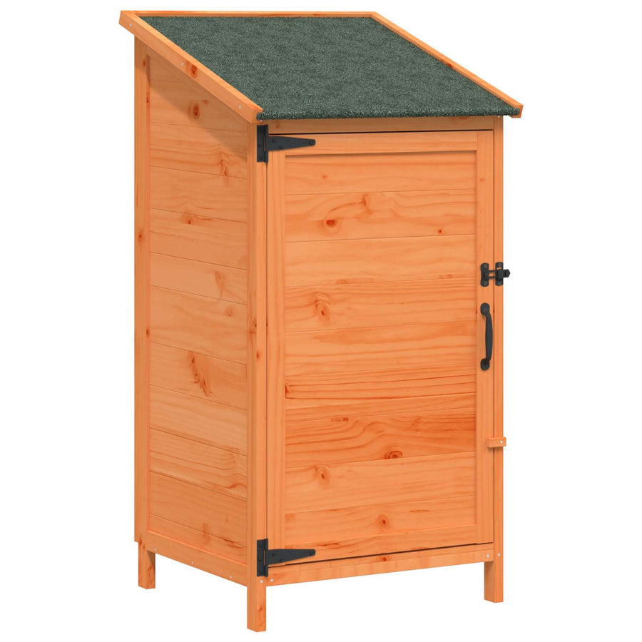 Tuinschuur Bruin 59 x 56 x 113,5 cm Bewerkt hout