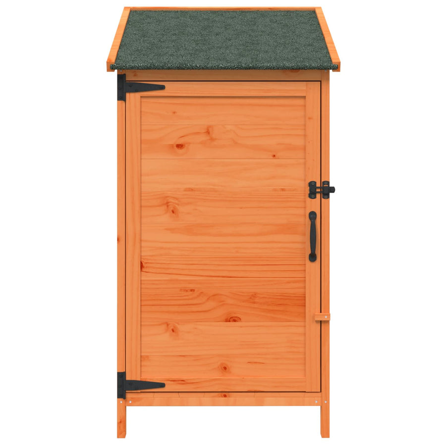 Tuinschuur Bruin 59 x 56 x 113,5 cm Bewerkt hout