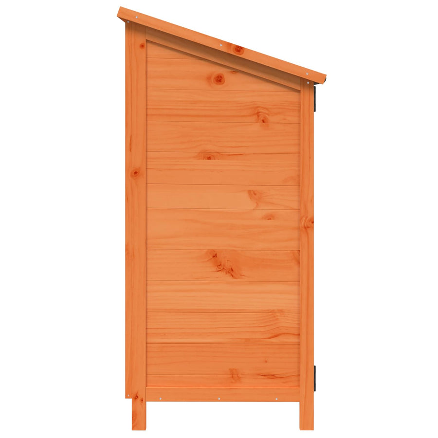 Tuinschuur Bruin 59 x 56 x 113,5 cm Bewerkt hout