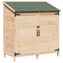 Tuinschuur Naturel 106,5 x 56 x 113,5 cm Bewerkt hout