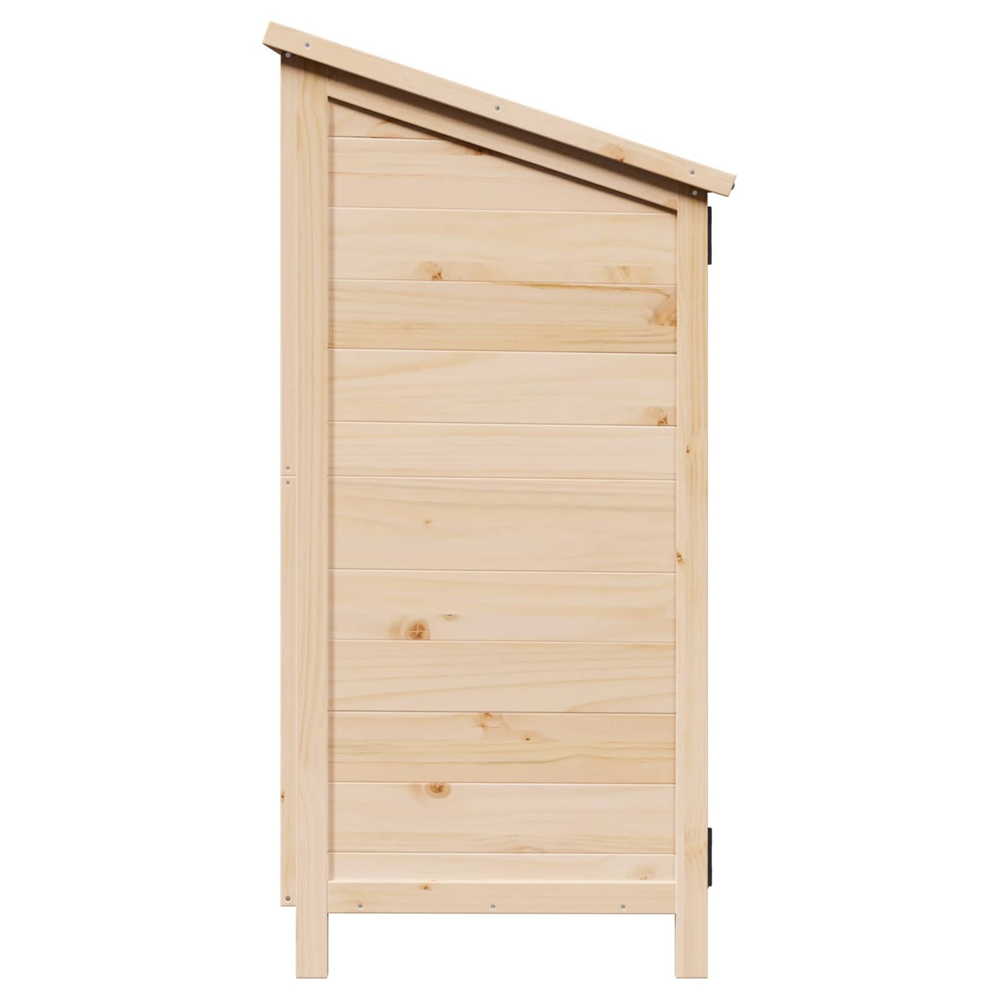 Tuinschuur Naturel 106,5 x 56 x 113,5 cm Bewerkt hout