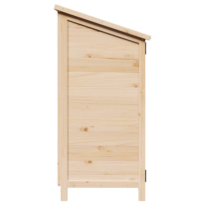 Tuinschuur Naturel 106,5 x 56 x 113,5 cm Bewerkt hout