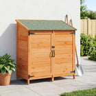 Tuinschuur 106,5x56x113,5 cm bruin bewerkt hout