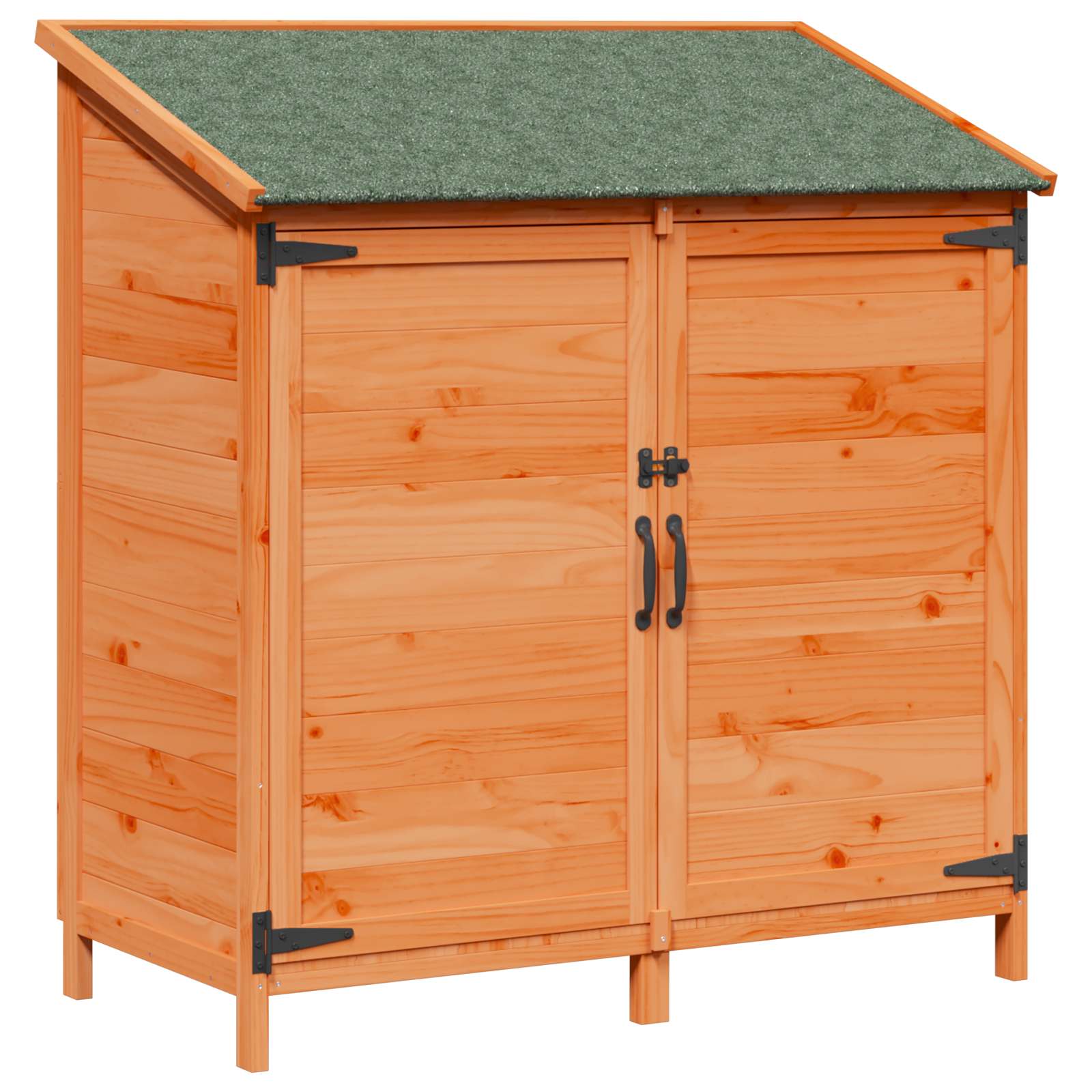 Tuinschuur Bruin 106,5 x 56 x 113,5 cm Bewerkt hout