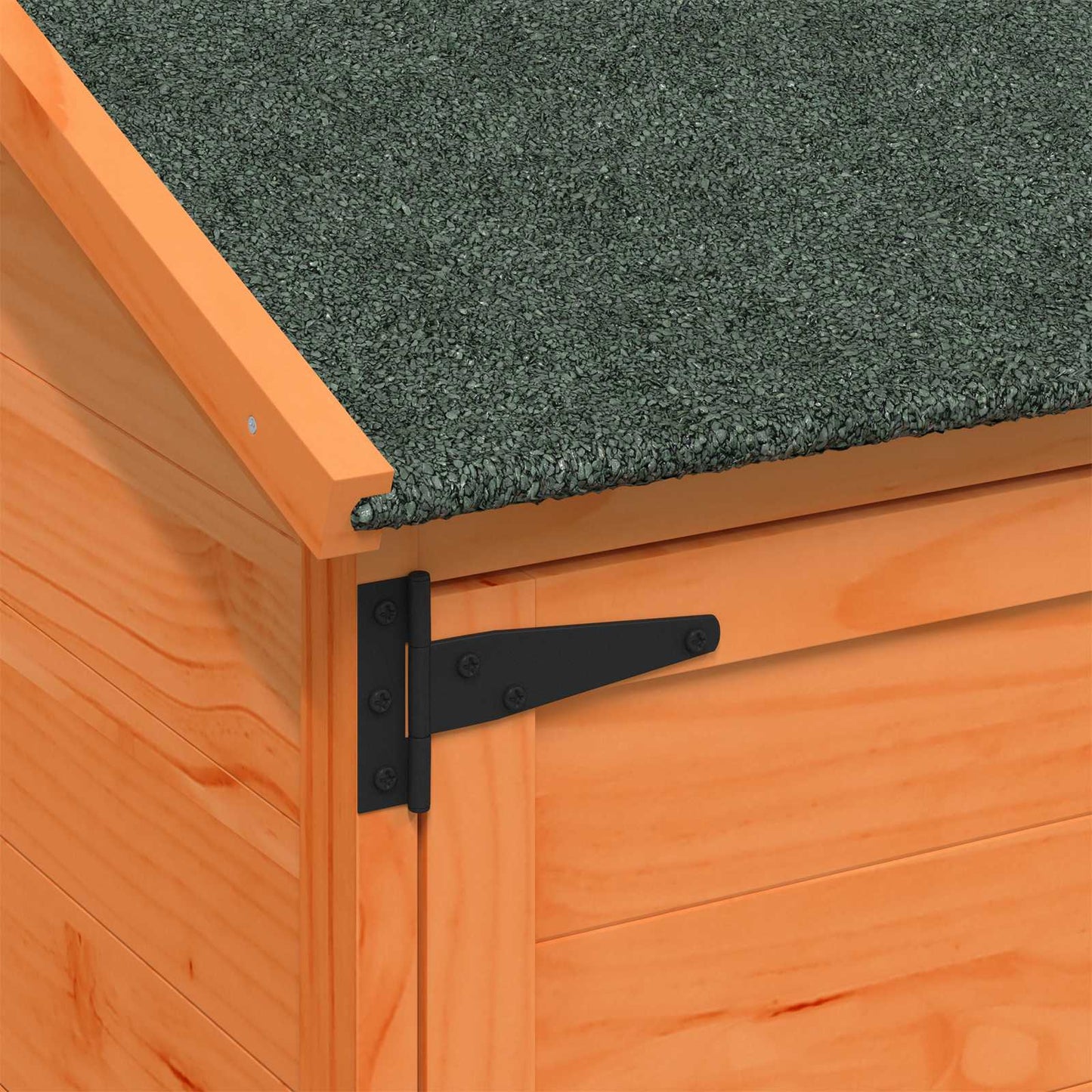 Tuinschuur Bruin 59,5 x 56 x 176,5 cm Bewerkt hout