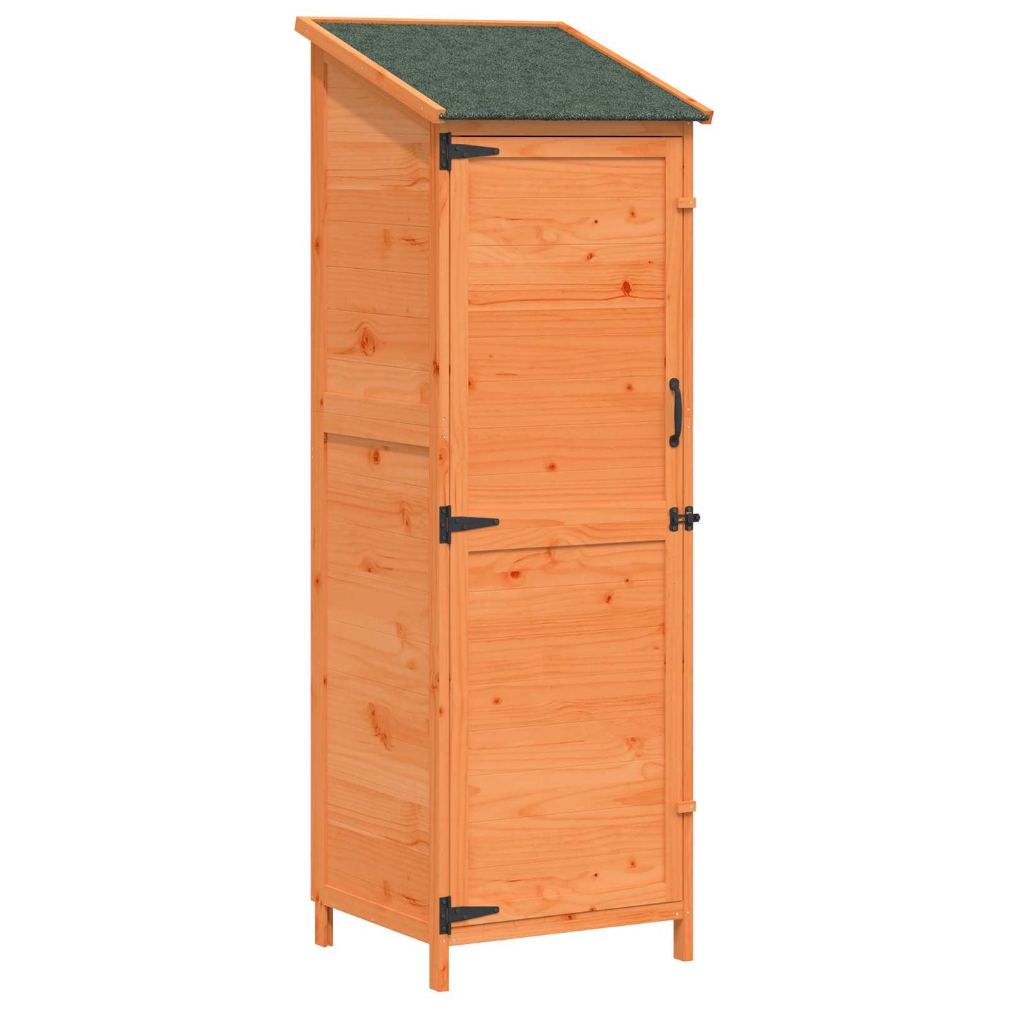 Tuinschuur Bruin 59,5 x 56 x 176,5 cm Bewerkt hout