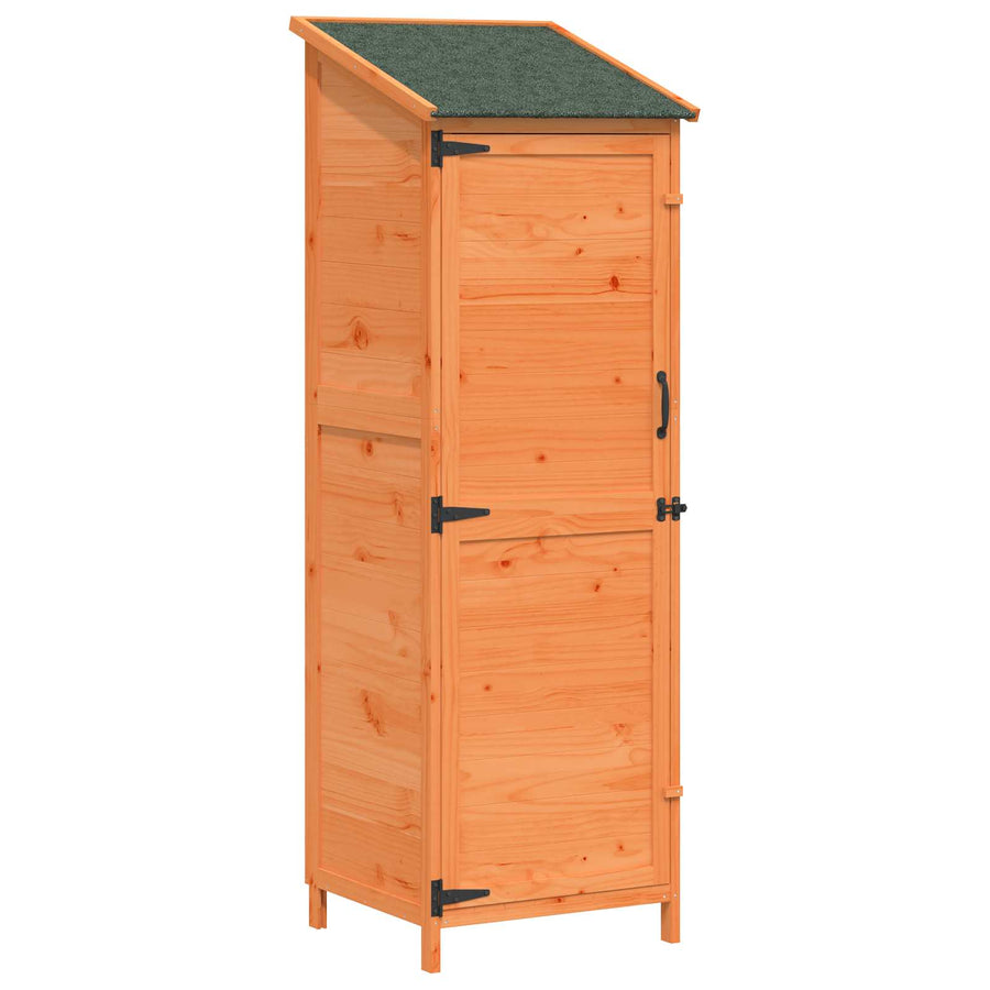 Tuinschuur Bruin 59,5 x 56 x 176,5 cm Bewerkt hout