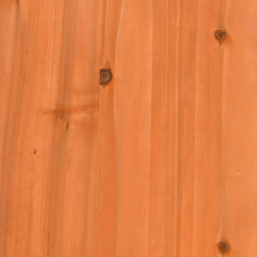 Tuinschuur Bruin 59,5 x 56 x 176,5 cm Bewerkt hout