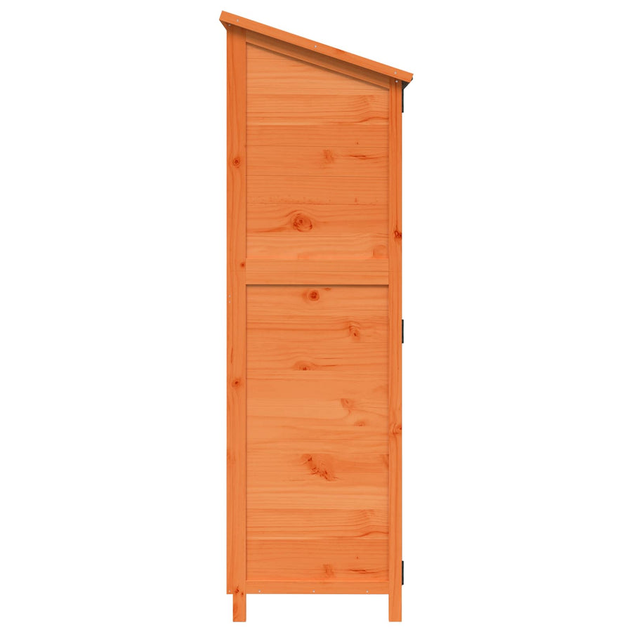 Tuinschuur Bruin 59,5 x 56 x 176,5 cm Bewerkt hout