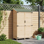 Tuinschuur 106,5x56x176 cm bewerkt hout
