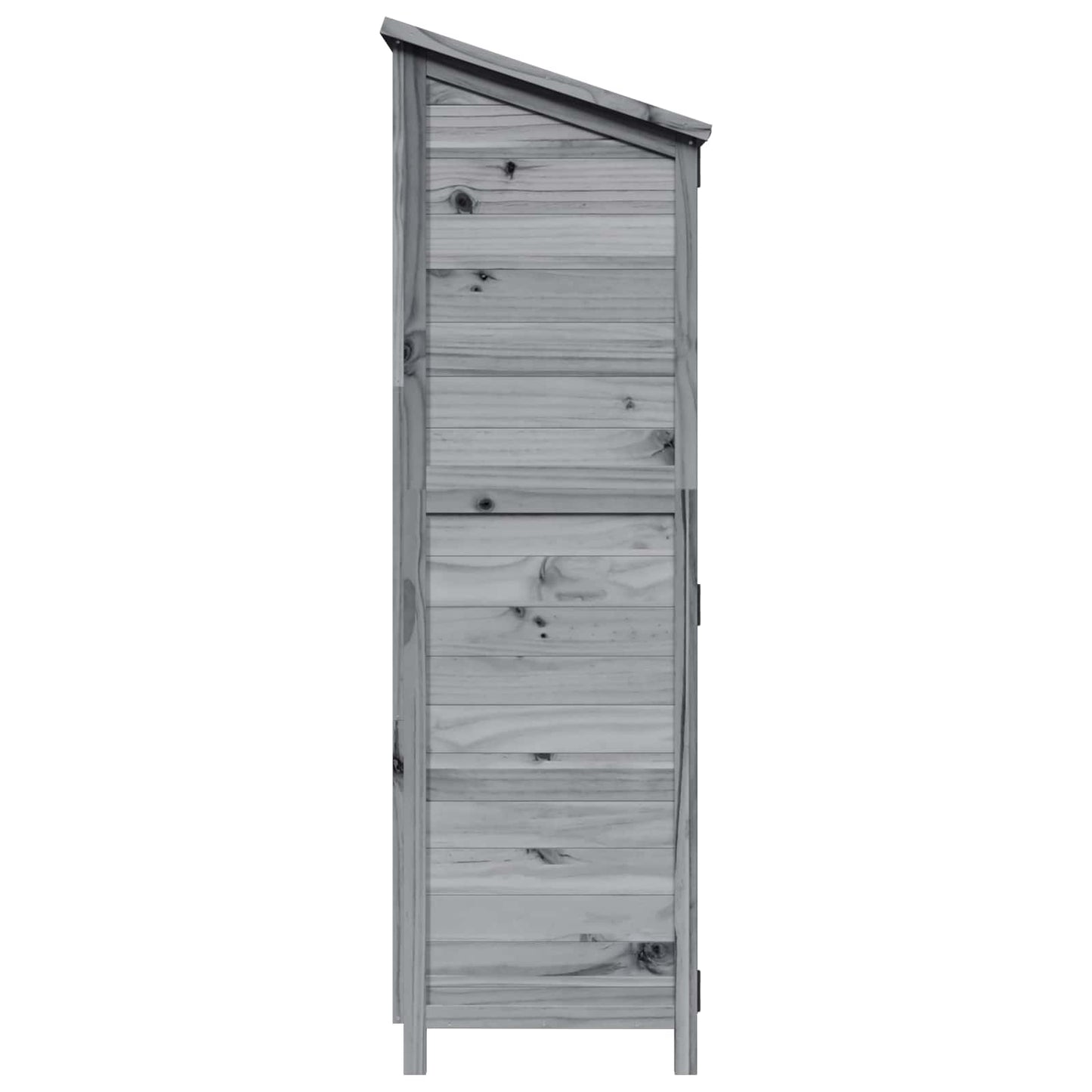Tuinschuur Grijs 106,5 x 56 x 176 cm Bewerkt hout
