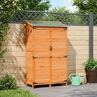 Tuinhuis 106,5x56x176 cm bewerkt hout bruin