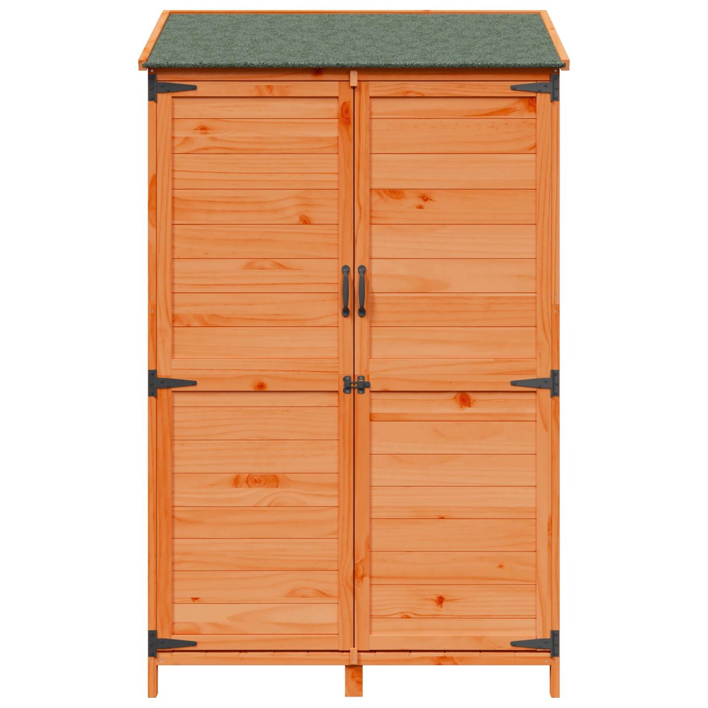 Tuinschuur Bruin 106,5 x 56 x 176 cm Bewerkt hout