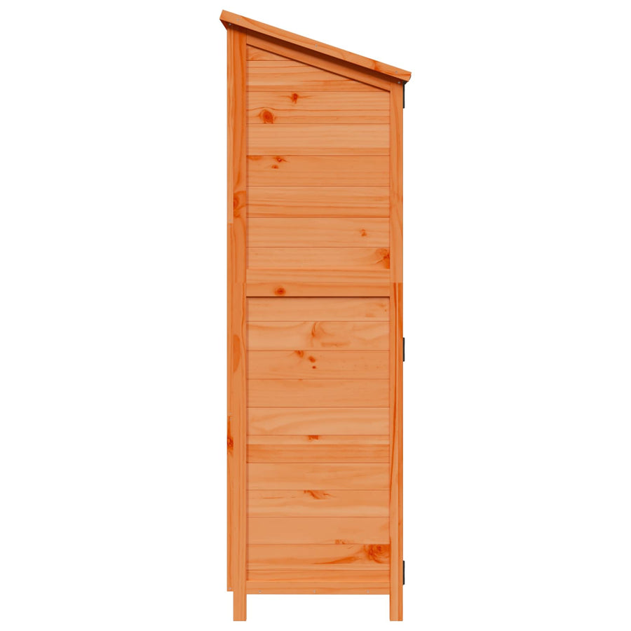 Tuinschuur Bruin 106,5 x 56 x 176 cm Bewerkt hout