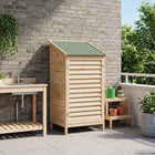 Tuinschuur massief vurenhout 59x56x113,5 cm