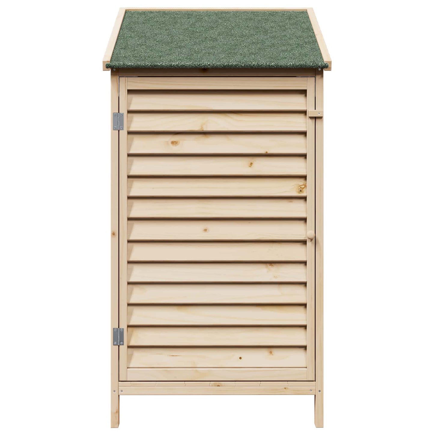 Tuinschuur Naturel 59 x 56 x 113,5 cm Massief Vurenhout