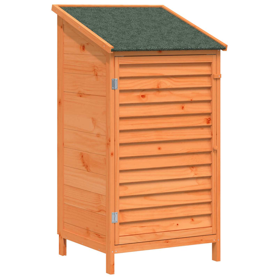Tuinschuur Bruin 59 x 56 x 113,5 cm Massief Vurenhout