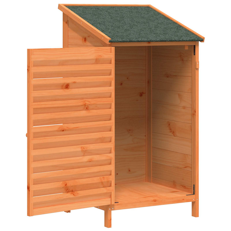 Tuinschuur Bruin 59 x 56 x 113,5 cm Massief Vurenhout