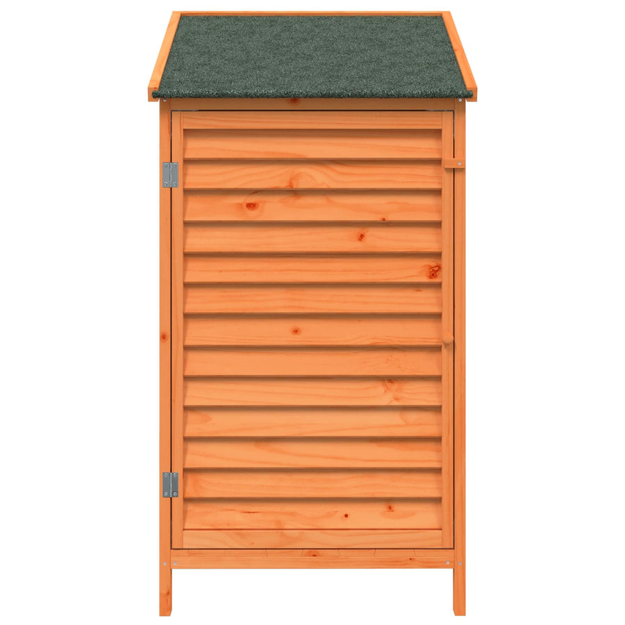 Tuinschuur Bruin 59 x 56 x 113,5 cm Massief Vurenhout