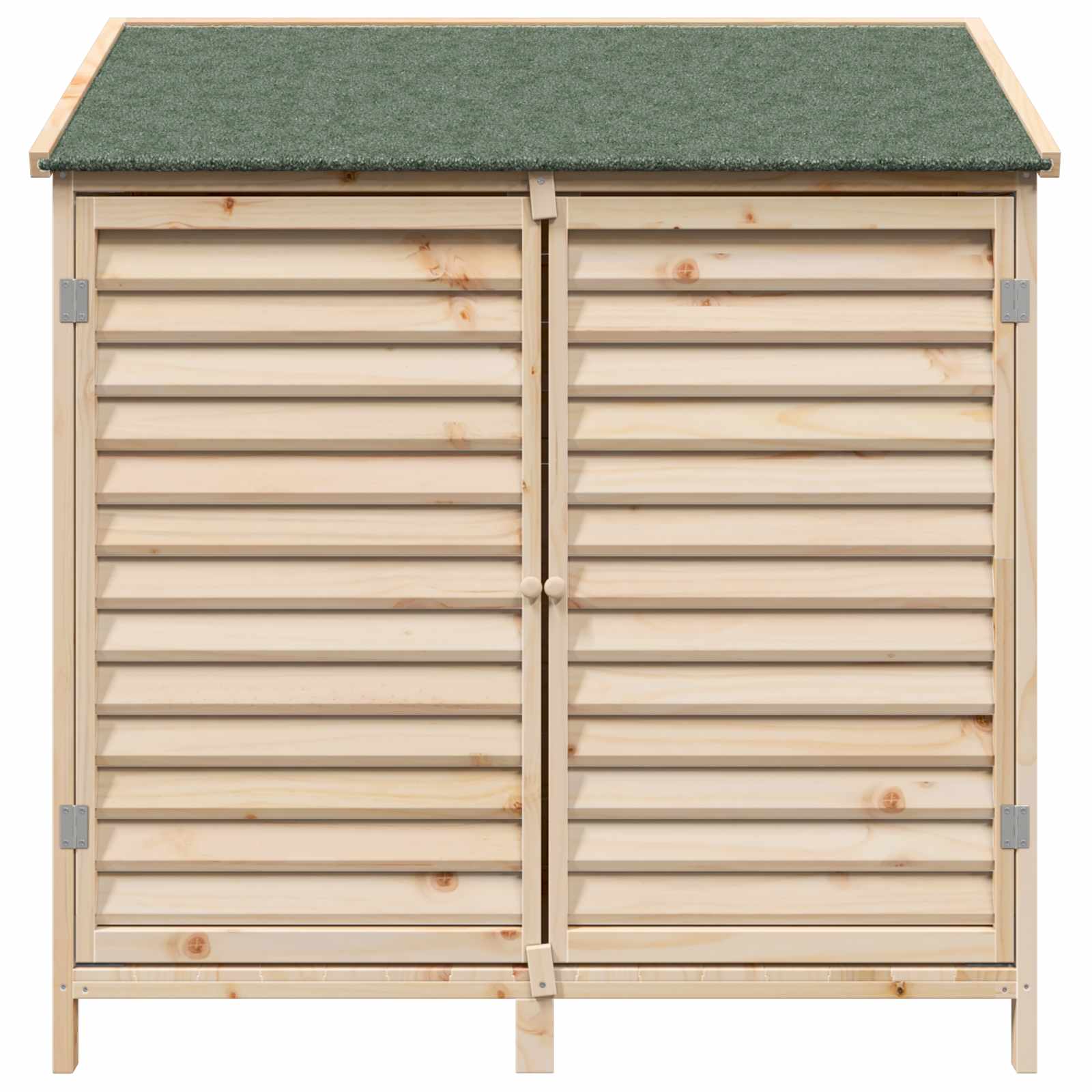 Tuinschuur Naturel 106 x 56 x 113,5 cm Massief Vurenhout