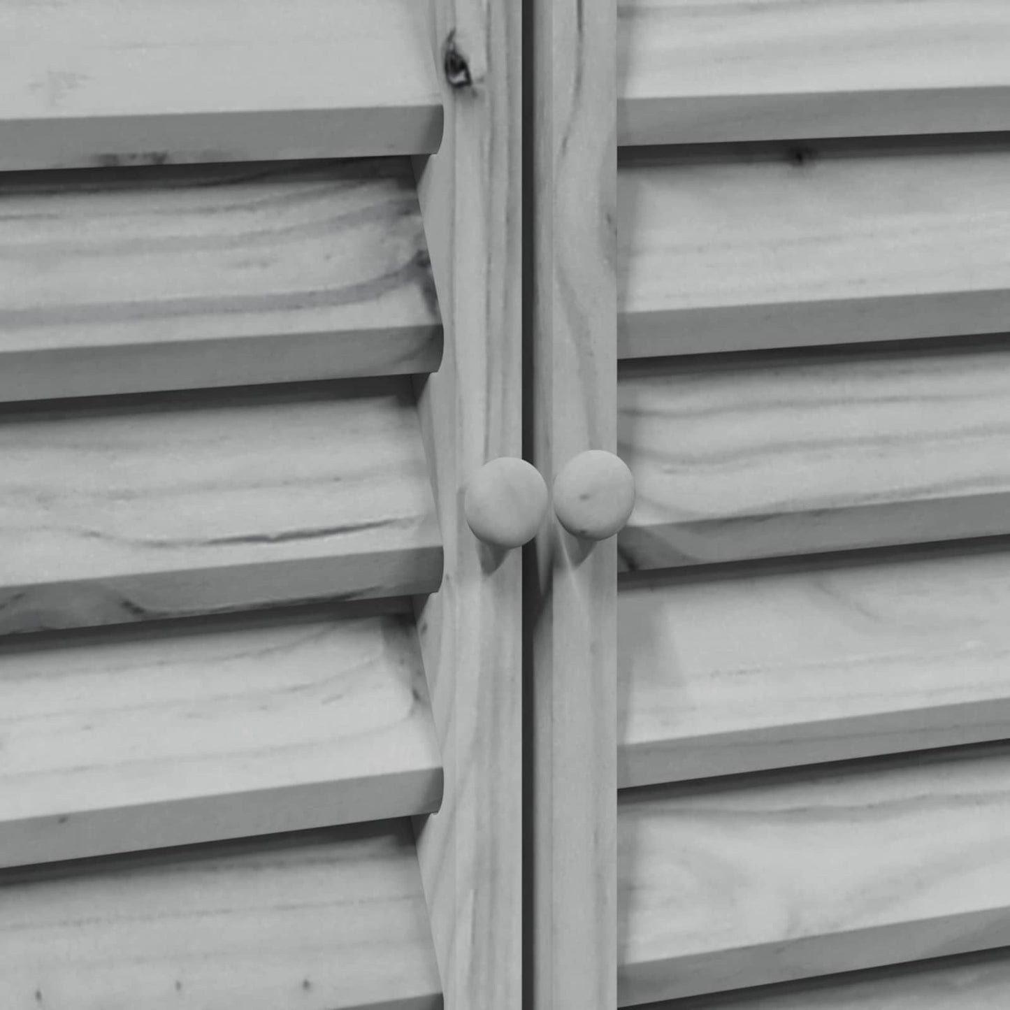 Tuinschuur Grijs 106 x 56 x 113,5 cm Massief Vurenhout