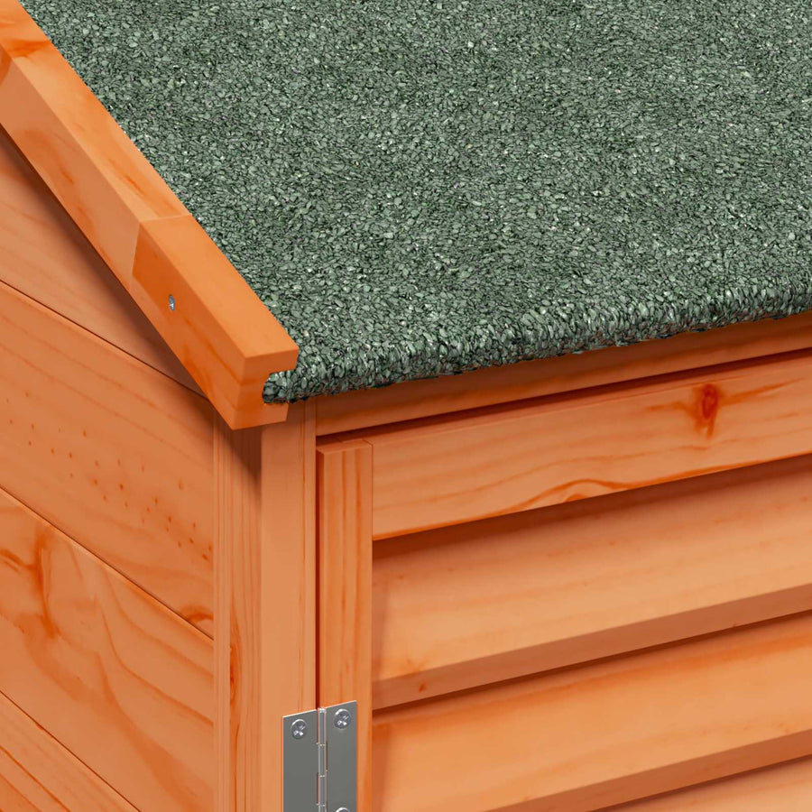 Tuinschuur Bruin 106 x 56 x 113,5 cm Massief Vurenhout