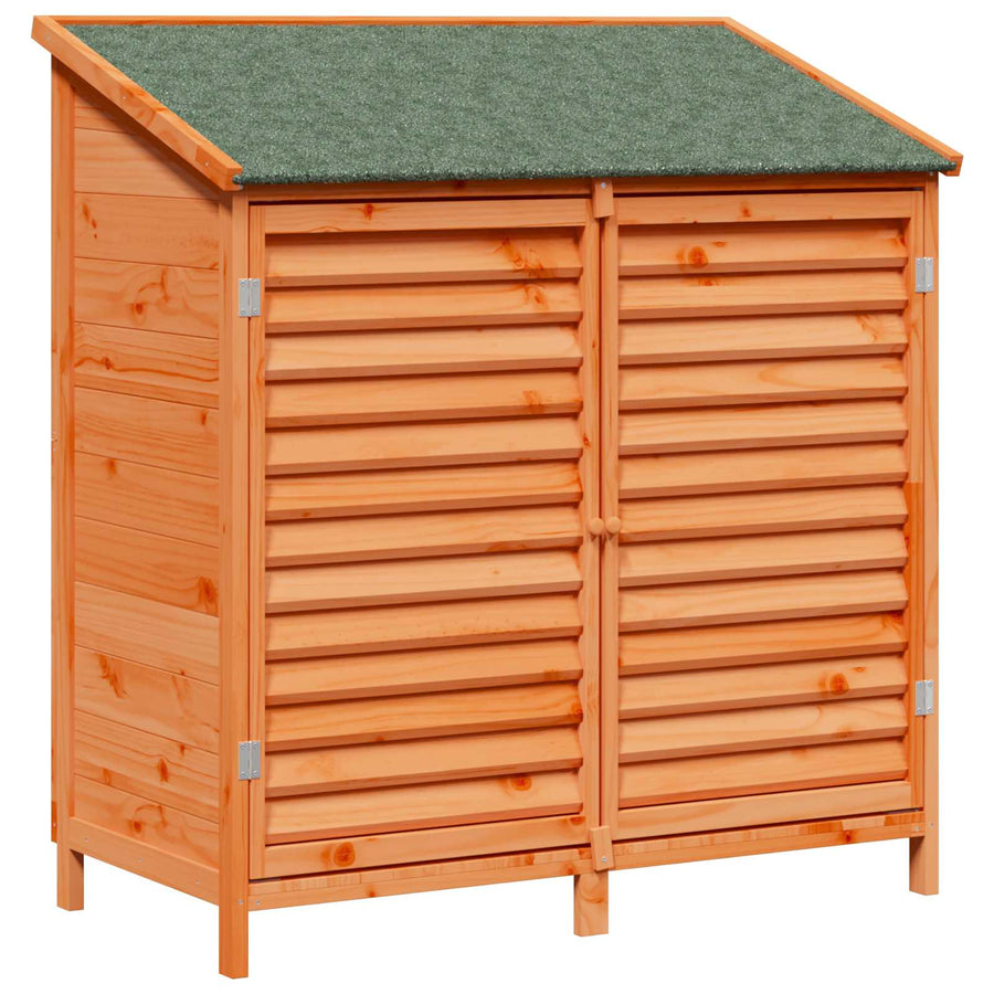 Tuinschuur Bruin 106 x 56 x 113,5 cm Massief Vurenhout