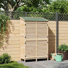 Tuinschuur massief vurenhout 106x56x176,5 cm