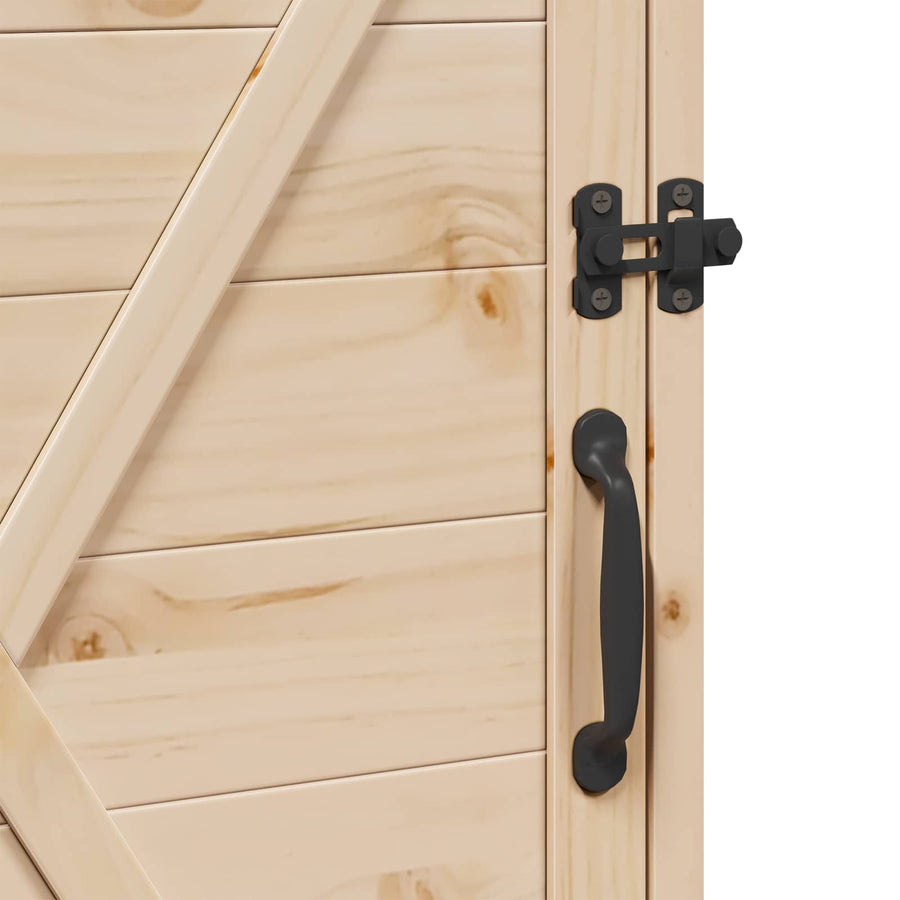 Tuinschuur Naturel 59,5 x 56 x 113,5 cm Bewerkt hout