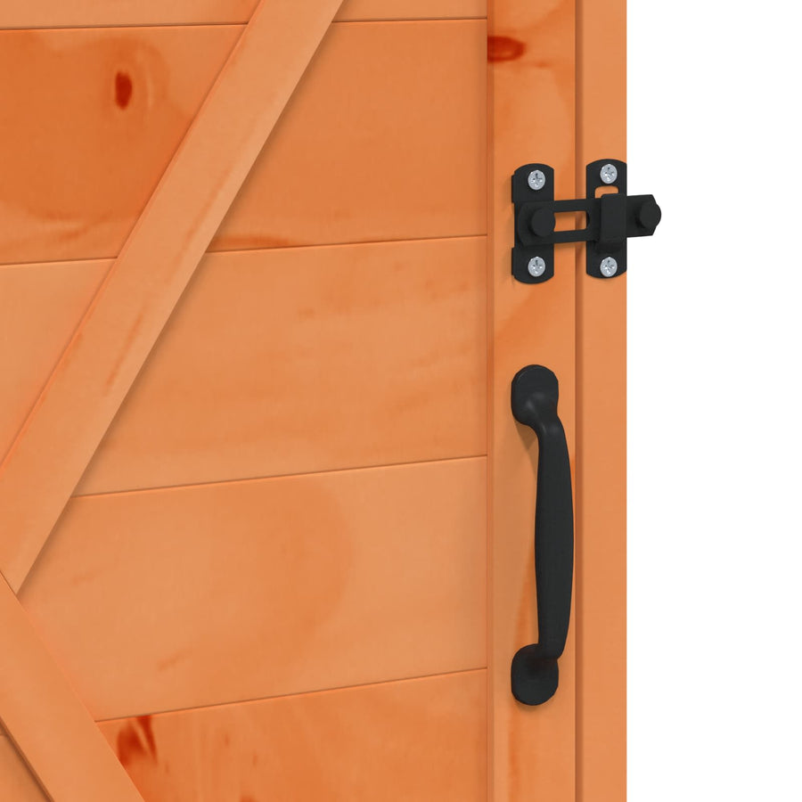 Tuinschuur Bruin 59,5 x 56 x 113,5 cm Bewerkt hout