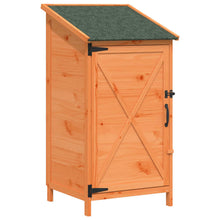 Tuinschuur Bruin 59,5 x 56 x 113,5 cm Bewerkt hout