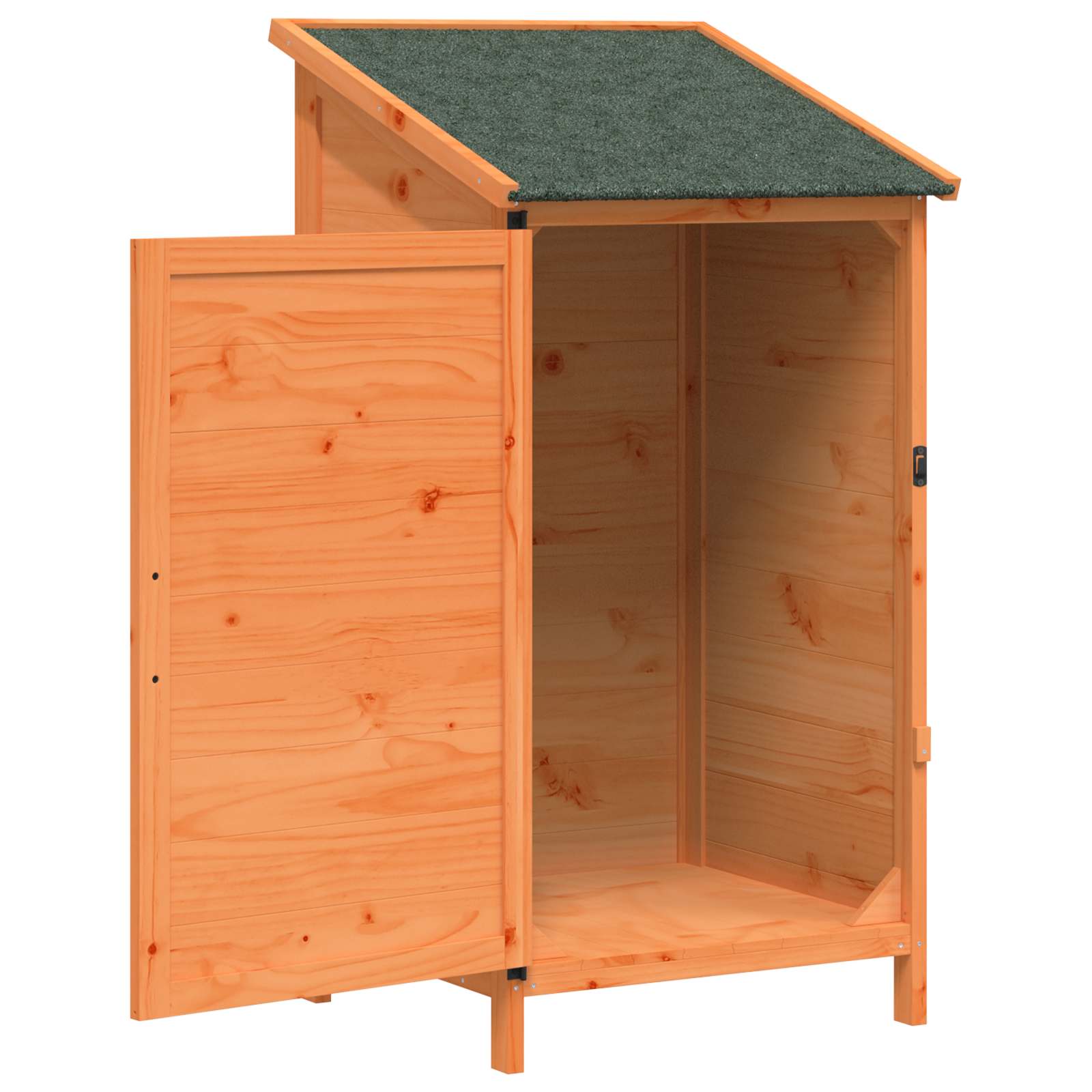 Tuinschuur Bruin 59,5 x 56 x 113,5 cm Bewerkt hout