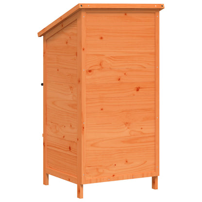 Tuinschuur Bruin 59,5 x 56 x 113,5 cm Bewerkt hout