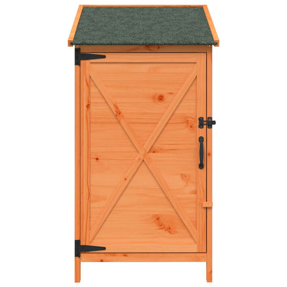 Tuinschuur Bruin 59,5 x 56 x 113,5 cm Bewerkt hout
