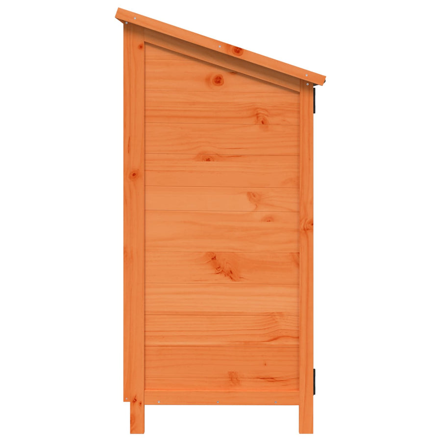 Tuinschuur Bruin 59,5 x 56 x 113,5 cm Bewerkt hout