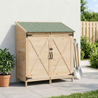 Tuinschuur 106x56x113,5 cm bewerkt hout naturel