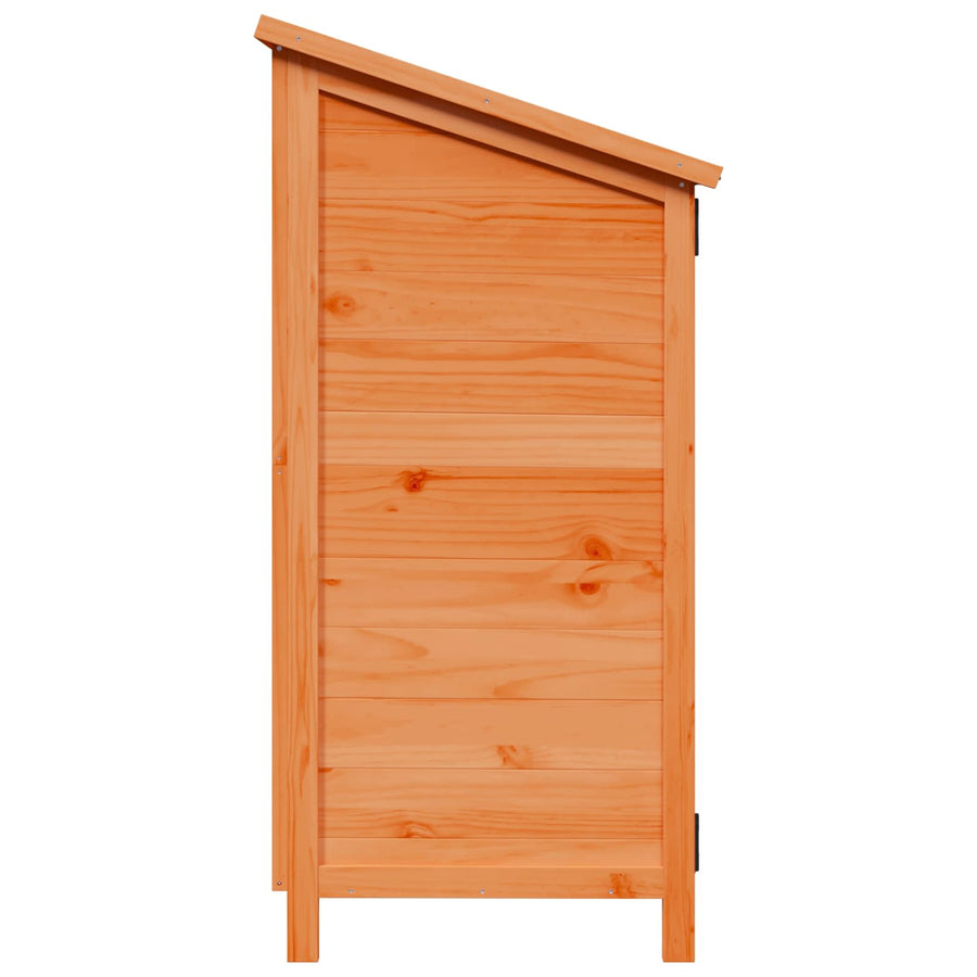 Tuinschuur Bruin 106 x 56 x 113,5 cm Bewerkt hout