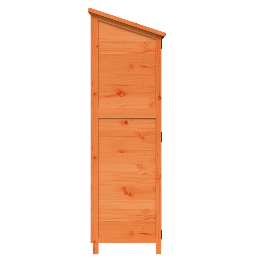 Tuinschuur Bruin 59,5 x 56 x 176,5 cm Bewerkt hout