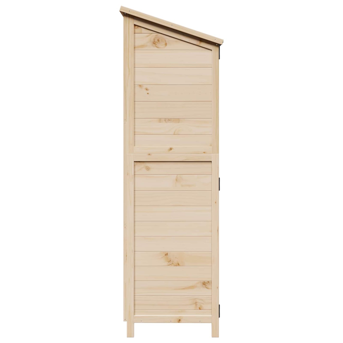 Tuinschuur Naturel 106 x 56 x 176,5 cm Bewerkt hout