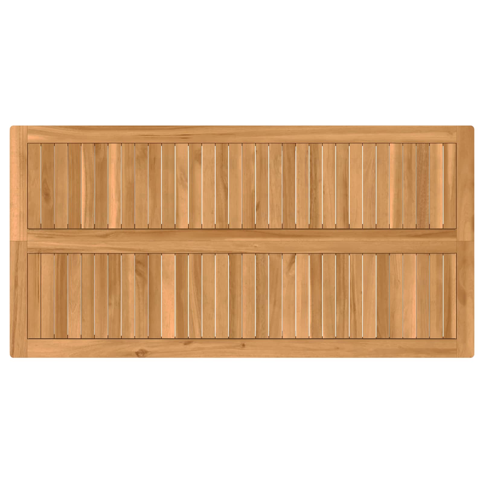 Buitenbarset 5 pcs Naturel Massief Teakhout