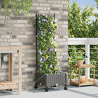Plantenspiraal 132 cm lichtgrijs