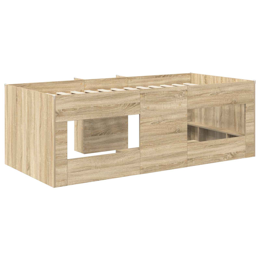 Kinder Hoogslaper 2 pcs Sonoma 203 x 101,1 x 68,5 cm