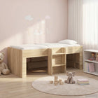 Children's Loft Bed with Ladder Sonoma 90 x 200 cm Engineered wood