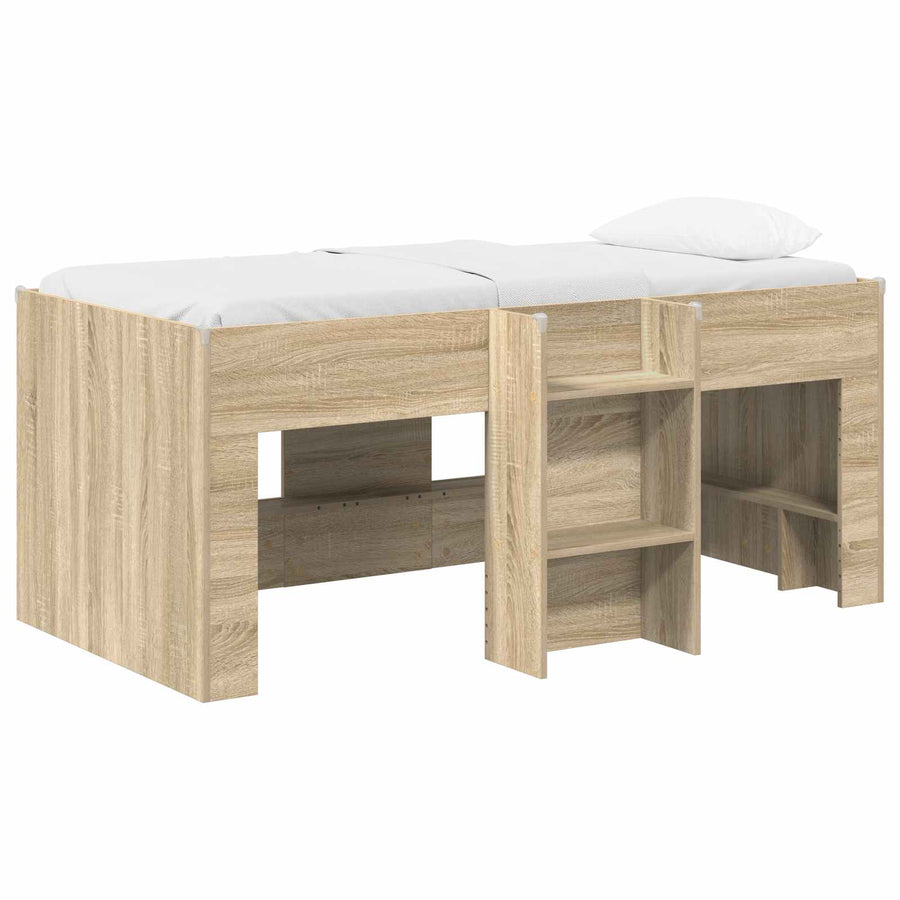 Kinder Hoogslaper 2 pcs Sonoma 163 x 101,1 x 68,5 cm