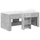 Kids Loft Bed 2 pcs Concrete 163 x 101.1 x 68.5 cm